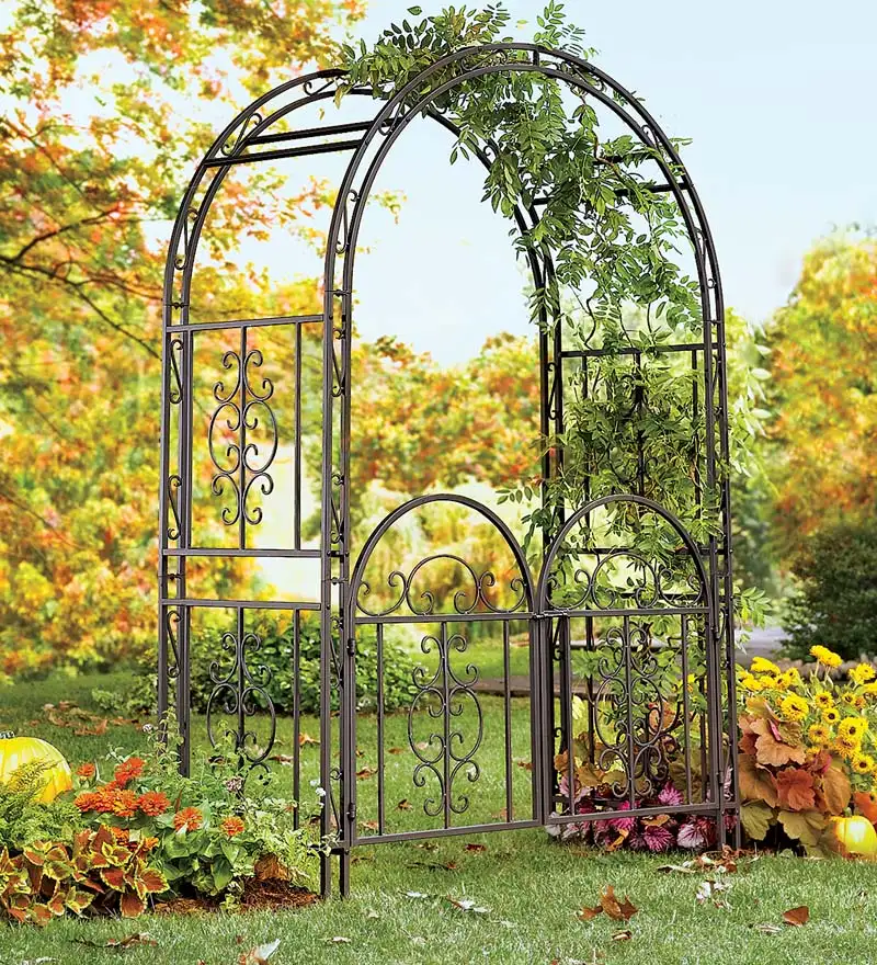 💥Clearance sale for only $36.99🏡Montebello Metal Garden Arbor