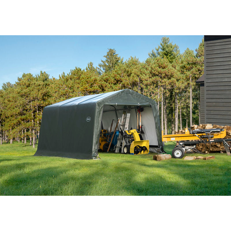 Scotts Storage Shed 10 x 15 x 8 Green Peak