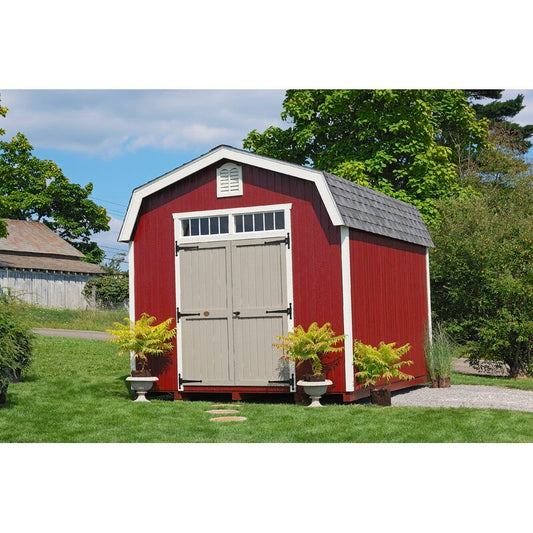 10' W x 16' D Colonial Bury Gambrel Barn