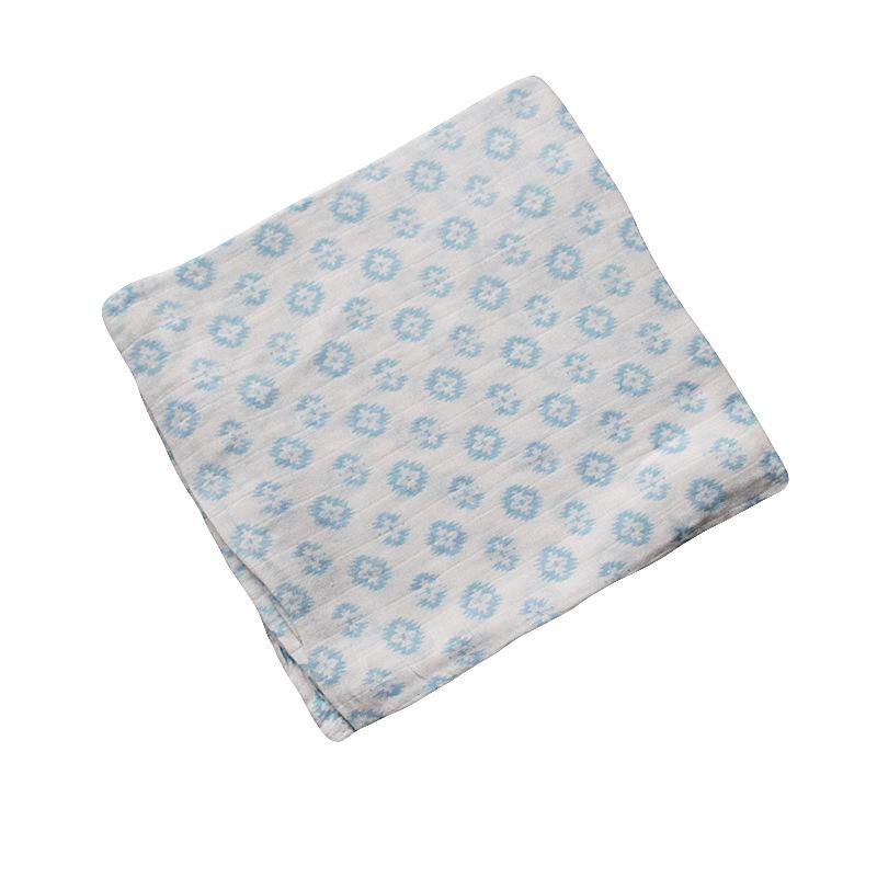 Two layer muslin bamboo fiber baby bath towel blanket wrapper Wholesale