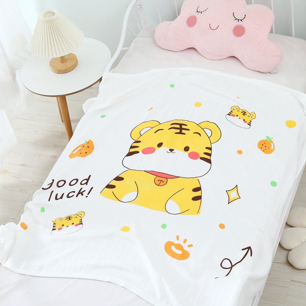 Baby Summer Double Gauze Bamboo Fiber 110*110CM Wholesale Baby Blanket