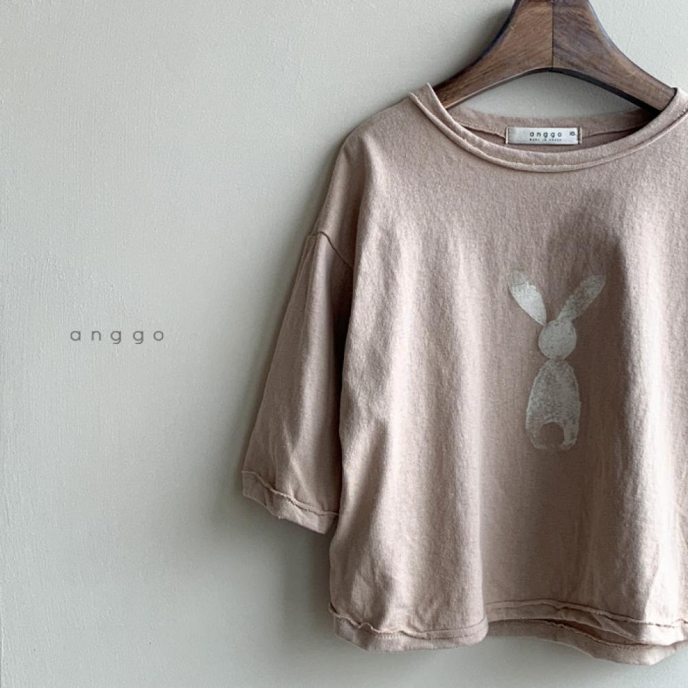 Baby Rabbit Print T-Shirt Autumn Baby Long Sleeve T-Shirt Baby Clothes Wholesale