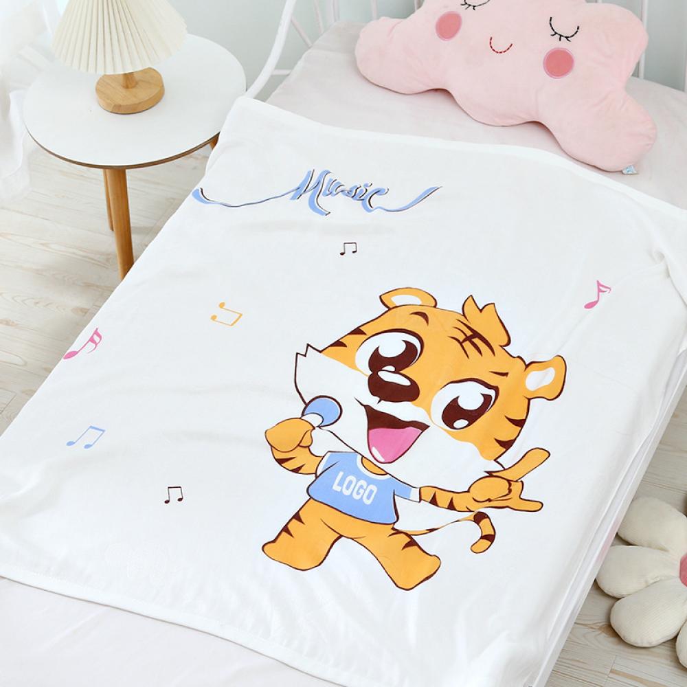 Baby Summer Double Gauze Bamboo Fiber 110*110CM Wholesale Baby Blanket