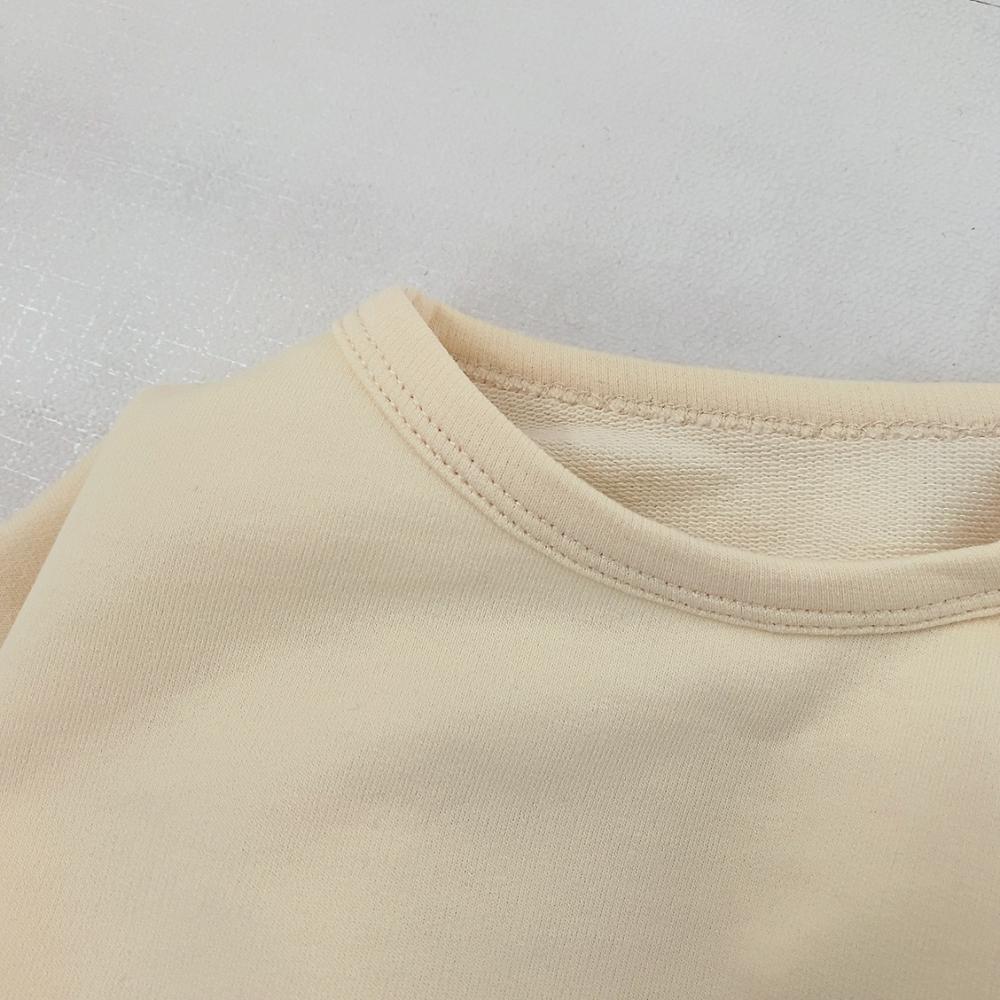 T-shirt Autumn Baby Solid Color Pullover Sweater Boy Cotton Bottoming Shirt Wholesale Baby Clothes